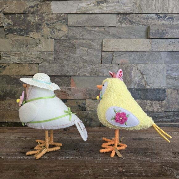 2025 Spritz Featherly Friends “HUE” And “DECKLE” Easter Bird - Picture 4 of 8